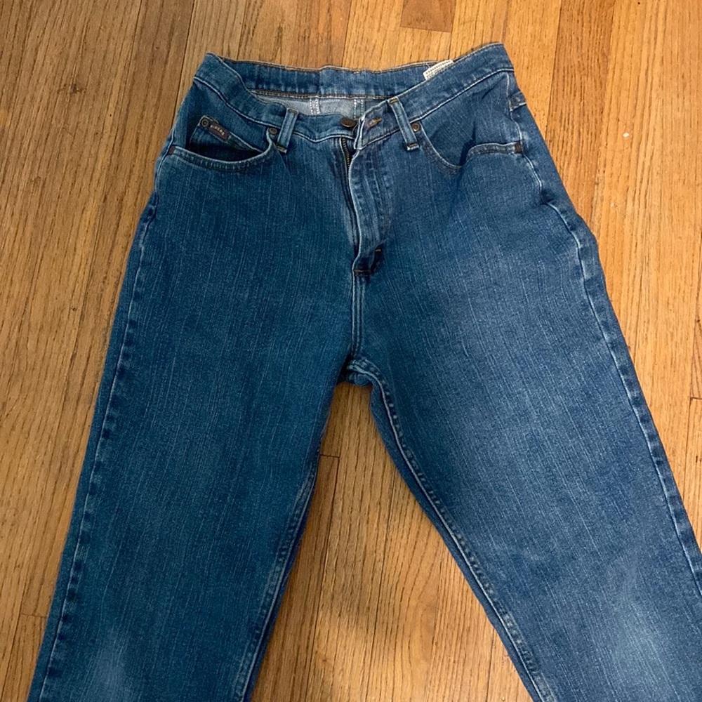 Vintage denim riders, size 8